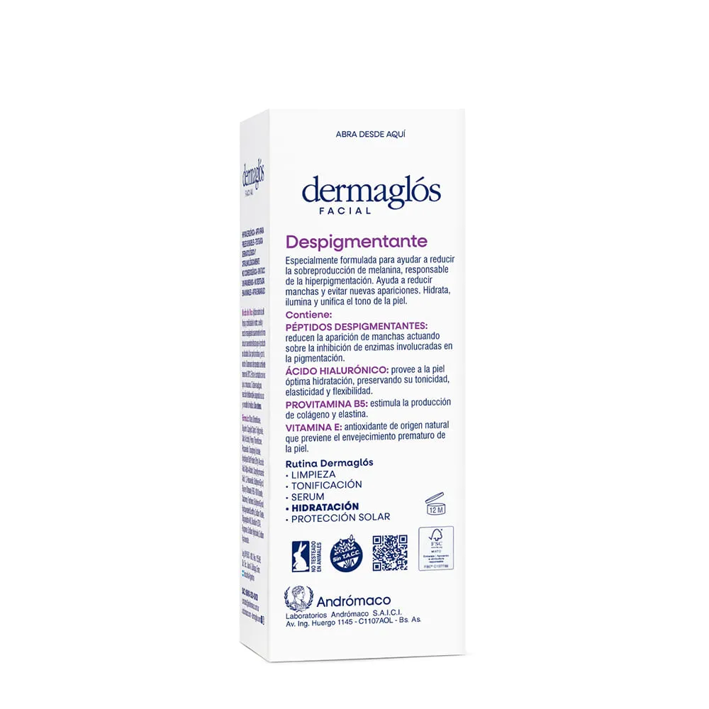 Dermaglós Crema Facial en Gel Dermaglós Despigmentante x 50 g