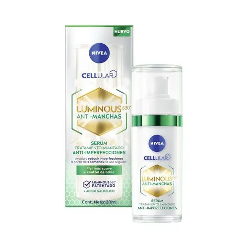 Nivea Sérum Anti-Manchas Nivea Luminous 630 Anti-Imperfecciones x 30 ml