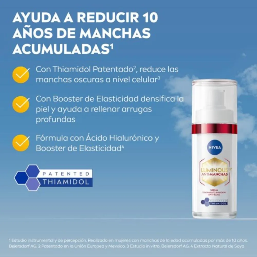 Nivea Sérum Anti-Manchas Nivea Luminous 360 Anti-Edad x 30 ml
