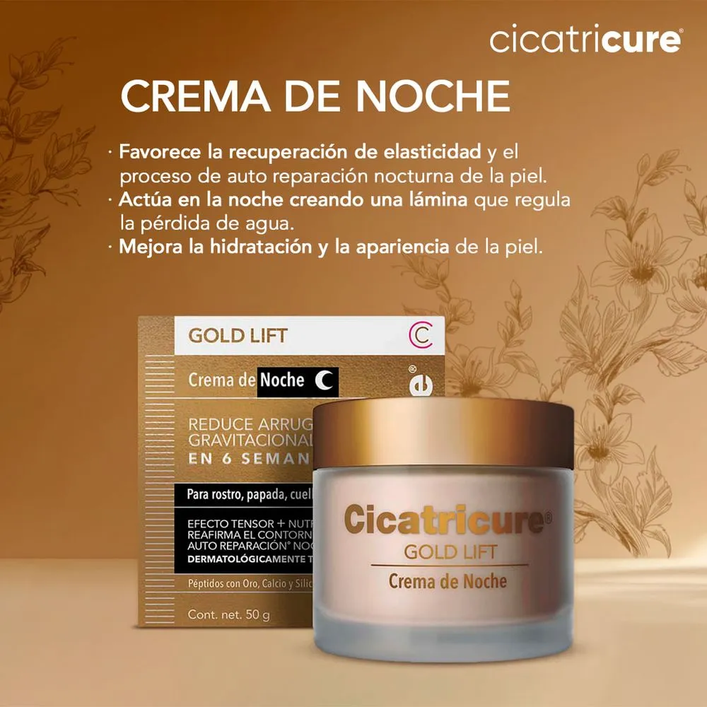 Cicatricure Crema Facial Cicatricure Gold Lift Noche x 50 g