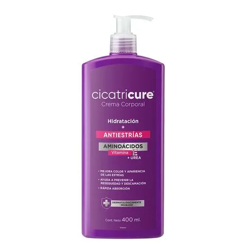 Cicatricure Crema Corporal Cicatricure Anti-Estrías x 400 ml