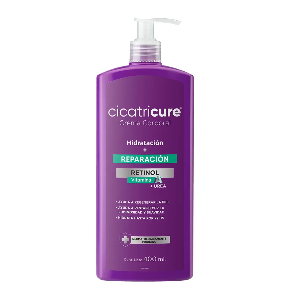Cicatricure Crema Corporal Cicatricure Hidratación Intensiva x 400 ml
