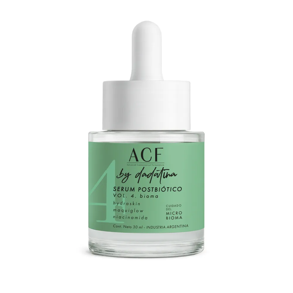 Acf Sérum Facial Acf By Dadatina Postbiótico Vol 4 Bioma x 30 ml