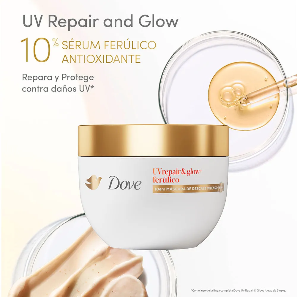 Dove Máscara de Tratamiento Dove UV Repair & Glow 250 g