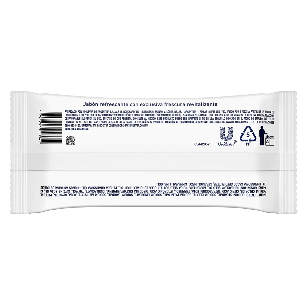 Rexona Jabón en Barra Rexona Copa del Mundo de la FIFA 2026™ x 3 un x 120 g