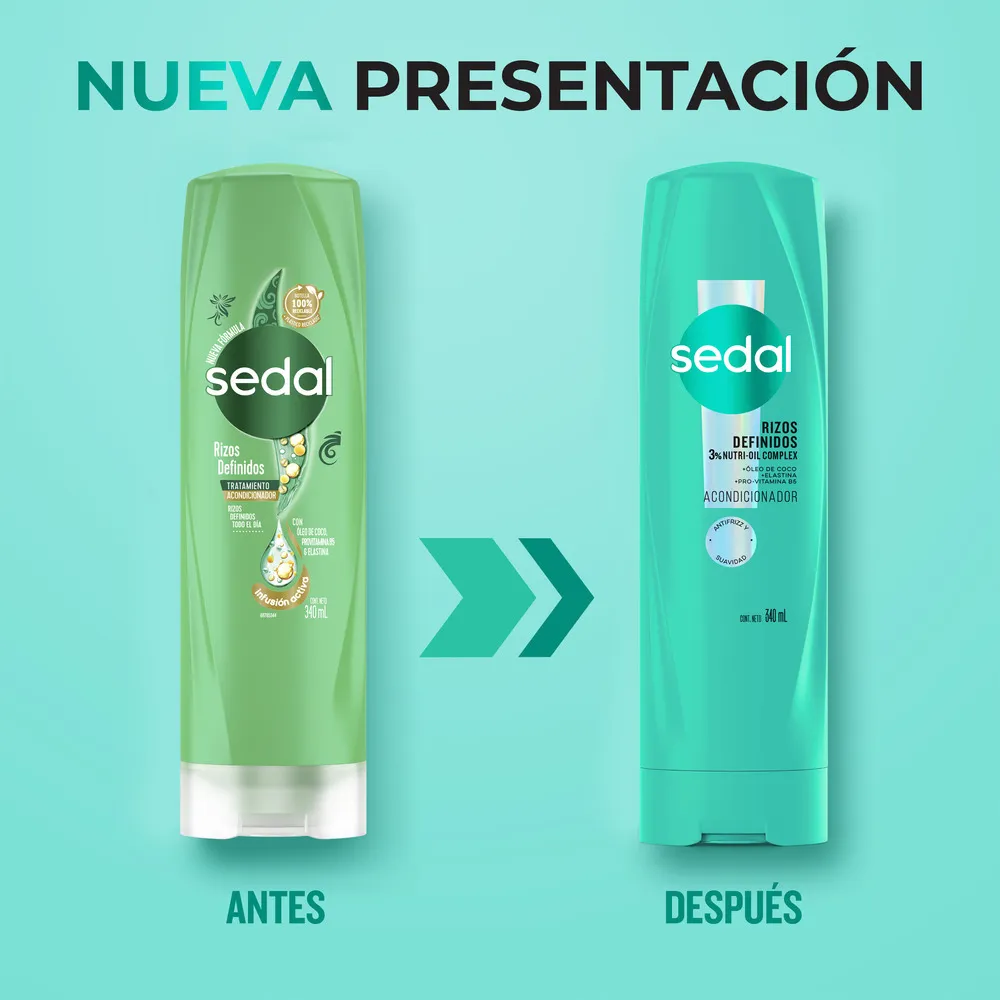 Sedal Acondicionador Sedal Rizos Definidos x 340 ml