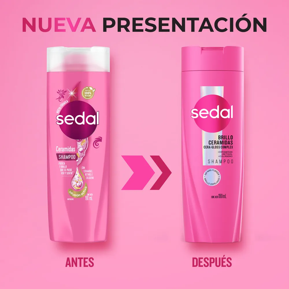 Sedal Shampoo Sedal Ceramidas x 190 ml