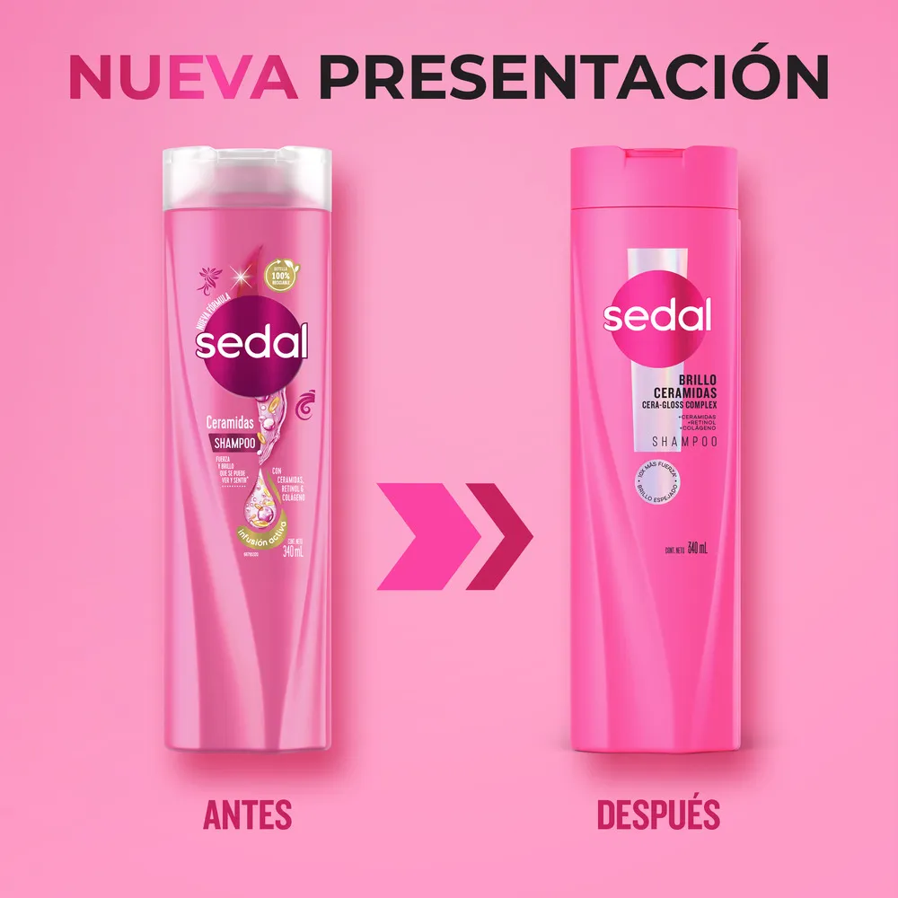Sedal Shampoo Sedal Ceramidas x 340 ml