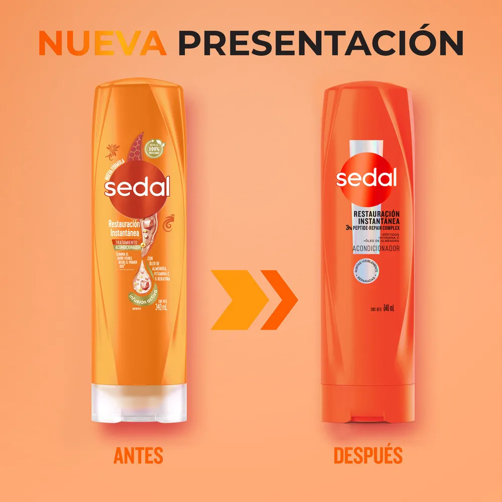 Sedal Acondicionador Sedal Restauración Instantánea x 340 ml