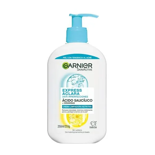 Garnier Gel de Limpieza Facial Garnier Anti-Imperfecciones con Ácido Salicílico x 250 ml