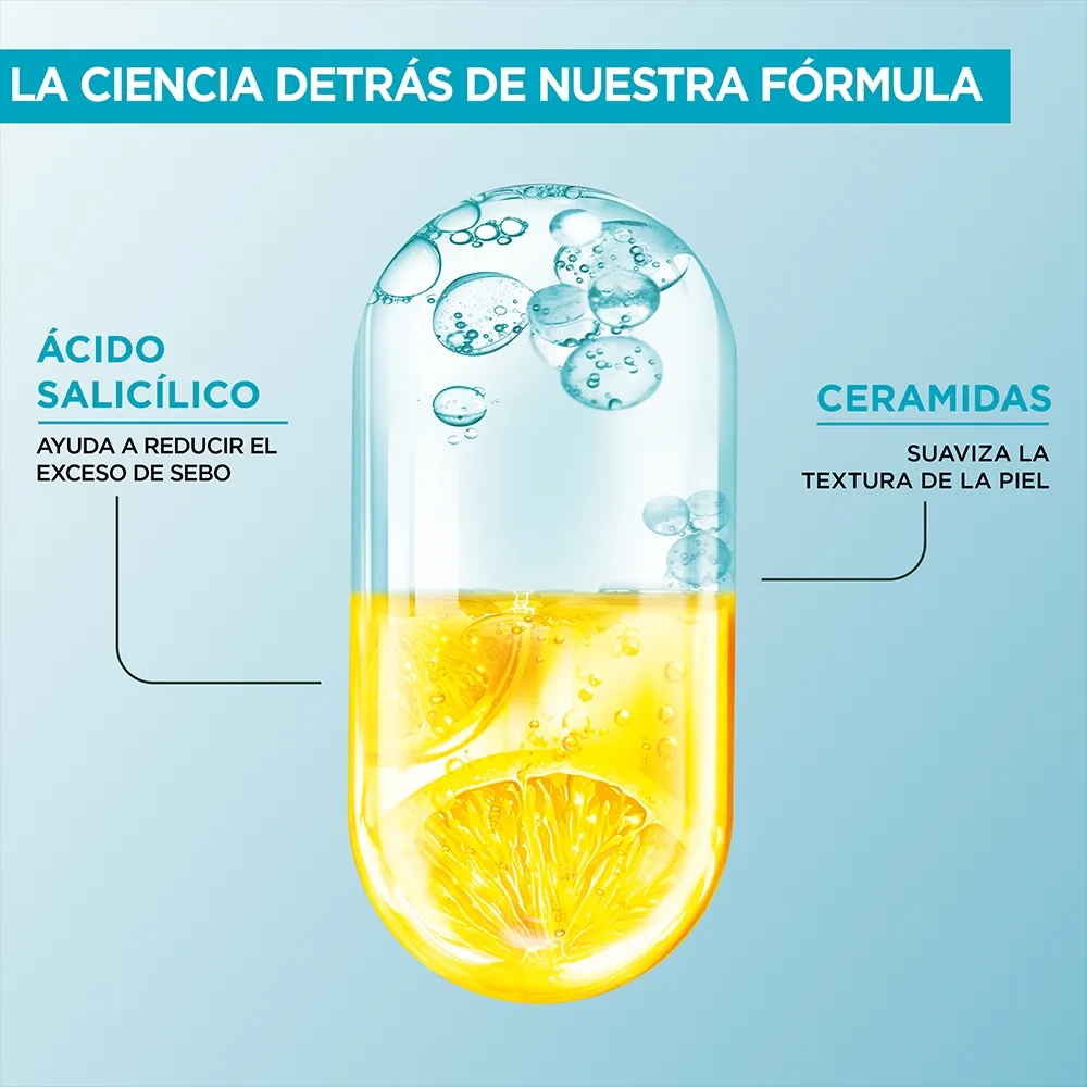 Garnier Gel de Limpieza Facial Garnier Anti-Imperfecciones con Ácido Salicílico x 250 ml