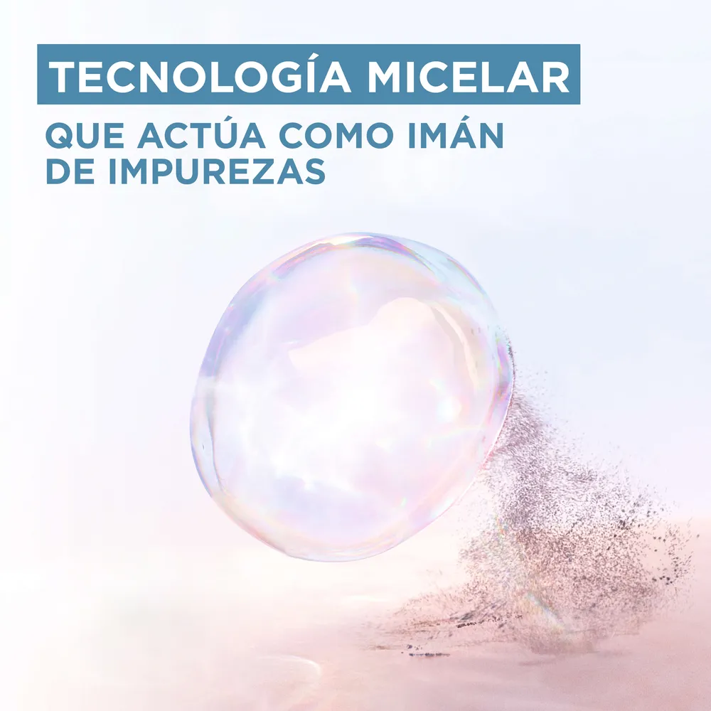 Garnier Agua Micelar Skin Garnier con Ácido Salicílico x 400 ml