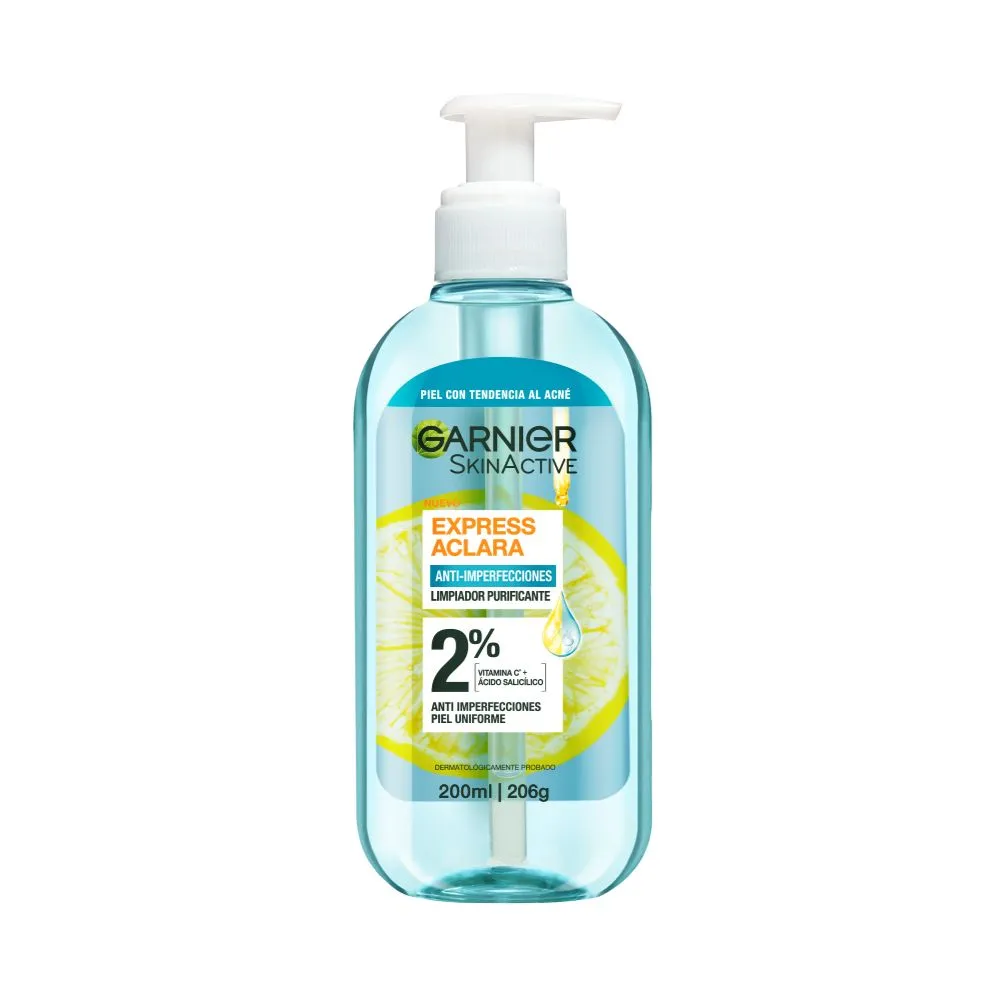 Garnier Gel de Limpieza Garnier Anti-Imperfecciones con Ácido Salicílico x 200 ml
