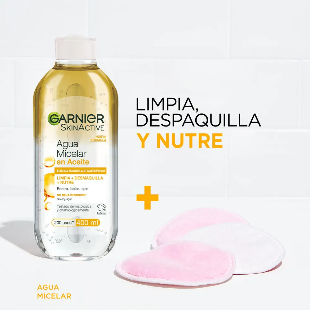 Garnier Agua Micelar Garnier Bifásica x 400 ml