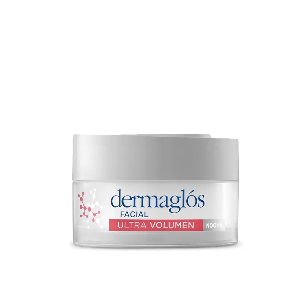 Dermaglós Crema Facial Dermaglós Ultra Volumen Hidratante de Noche x 50 g