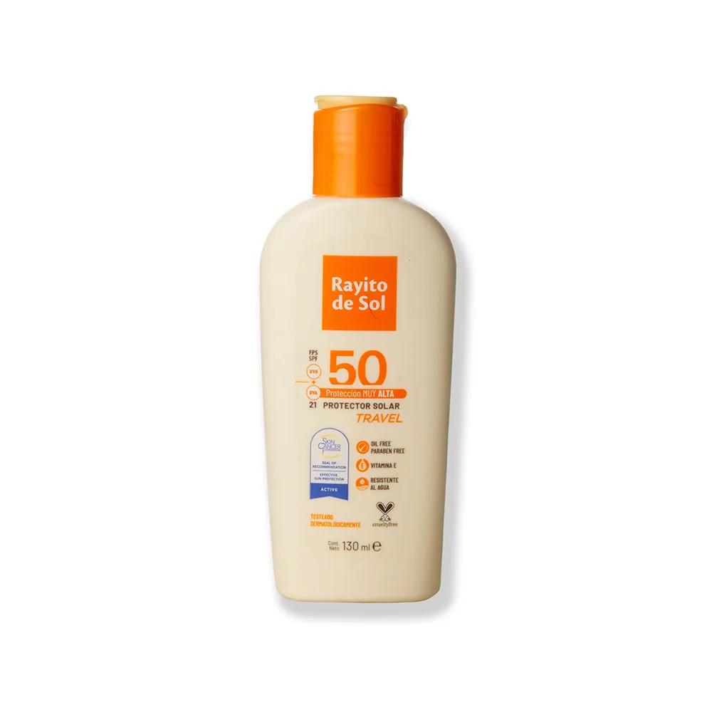 Rayito de Sol Protector Solar Rayito de Sol Travel Fps 50 x 130 g