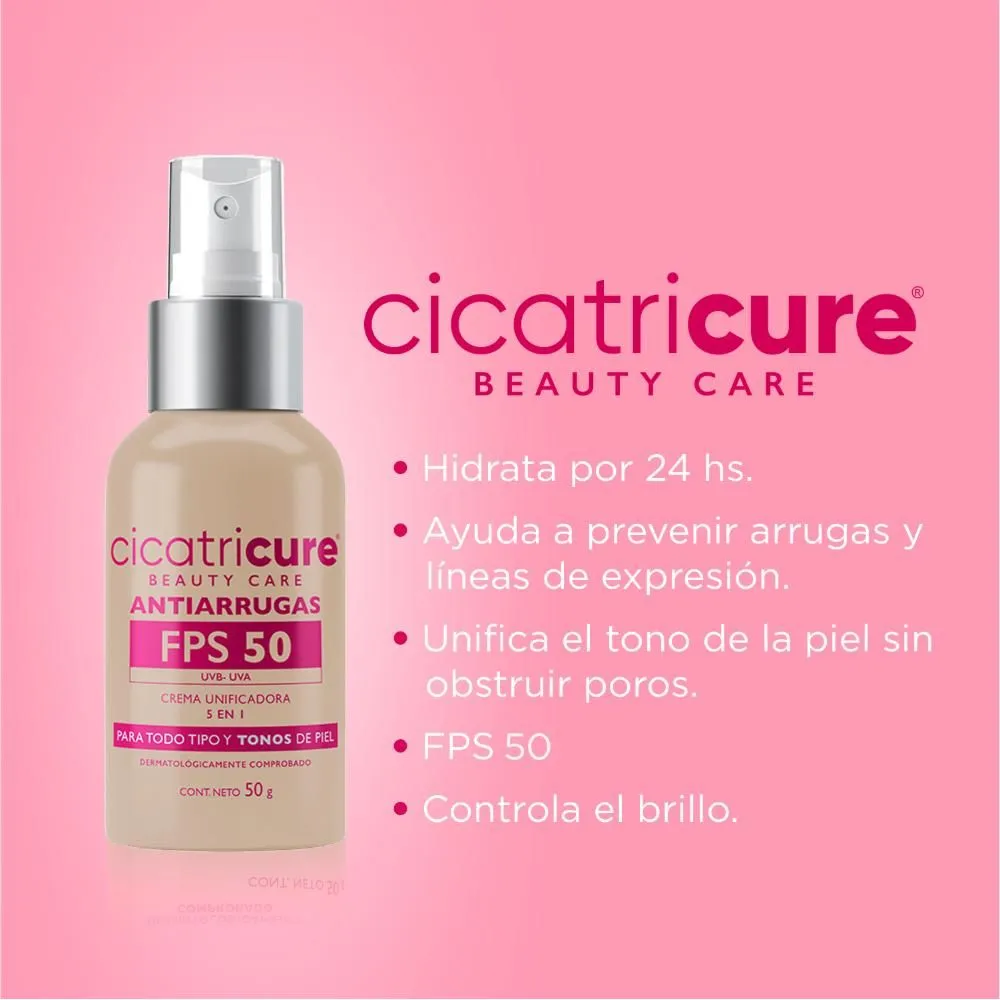 Cicatricure Crema Facial Cicatricure Beauty Care de Día Fps50 x 50 g