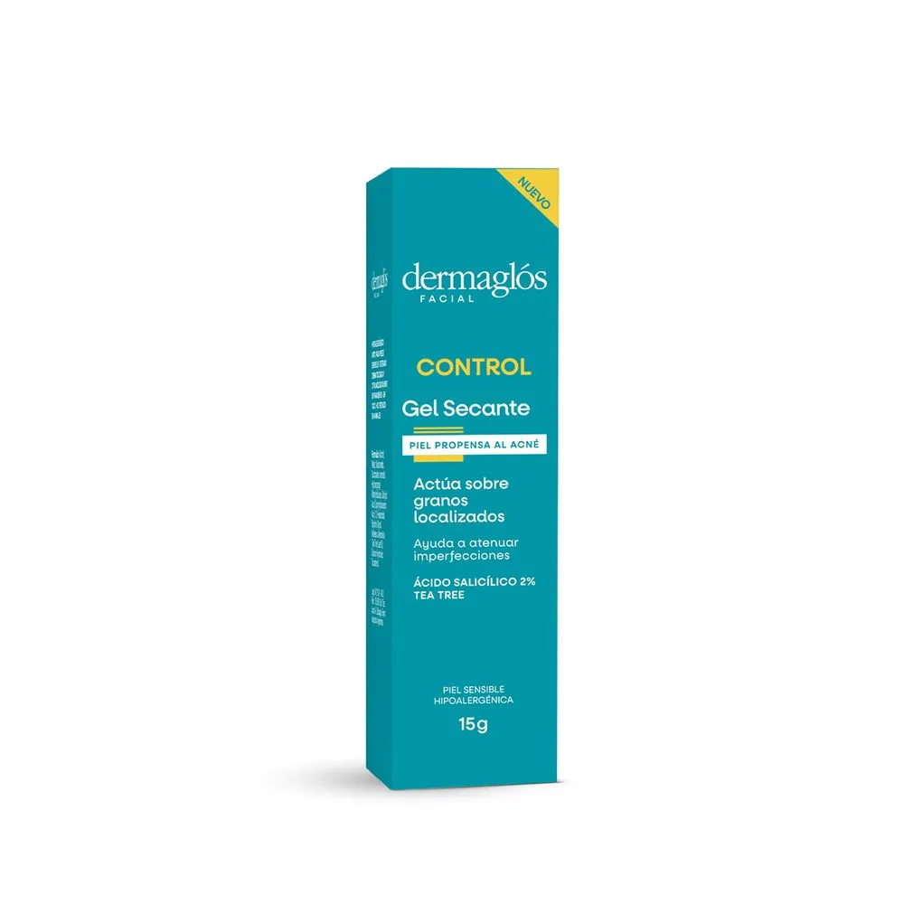 Dermaglós Gel Secante Facial Anti Acne Dermaglos Control x 15 g