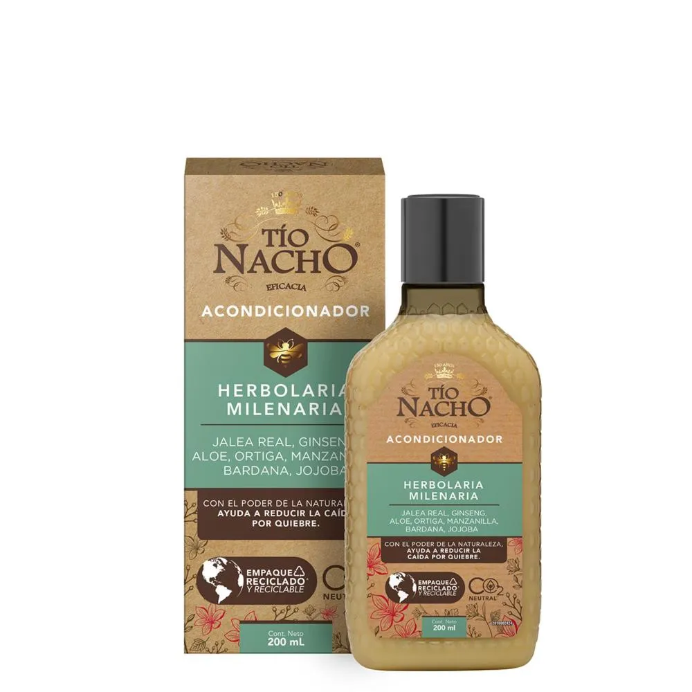 Tío Nacho Acondicionador Tío Nacho Herbolaria Milenaria x 200 ml