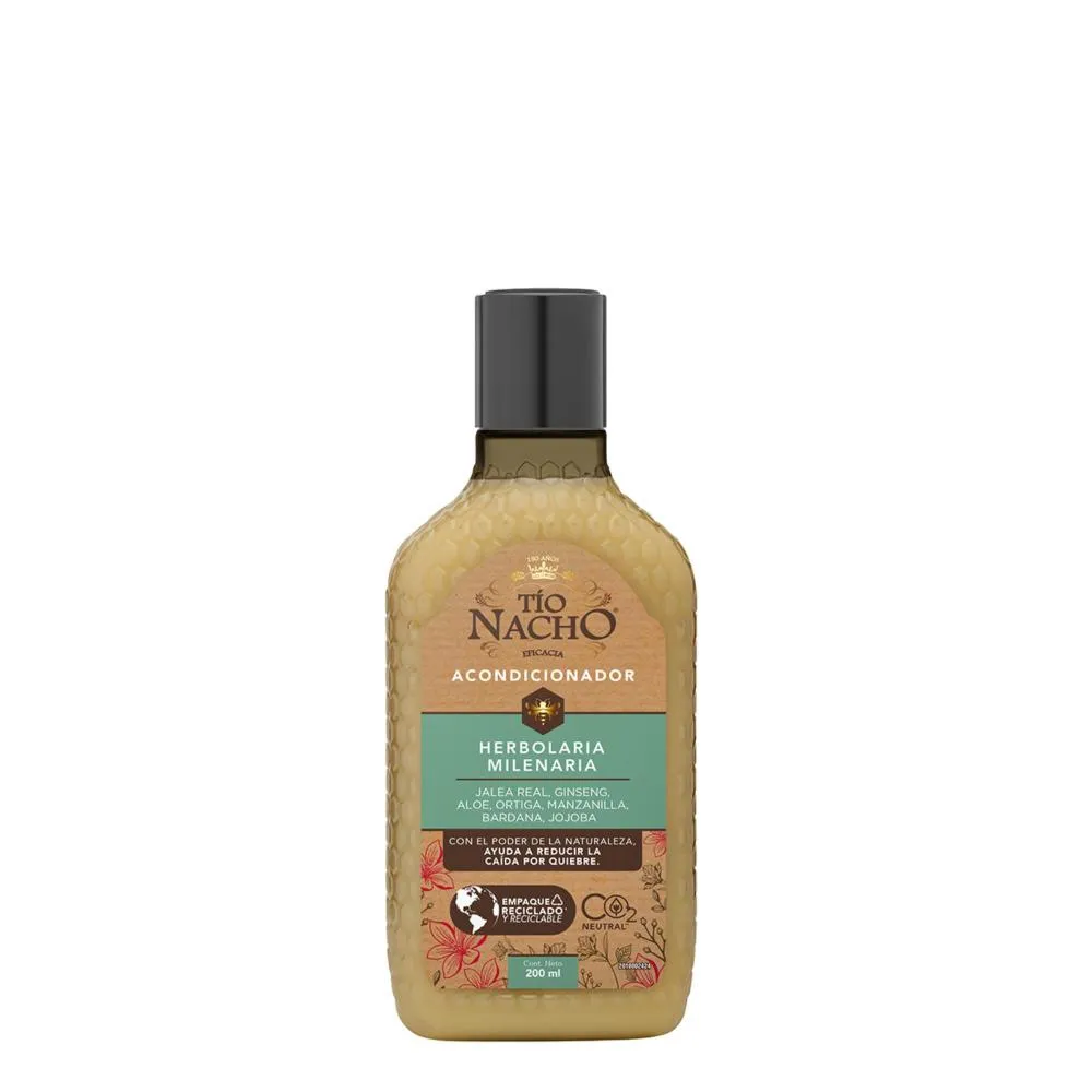 Tío Nacho Acondicionador Tío Nacho Herbolaria Milenaria x 200 ml