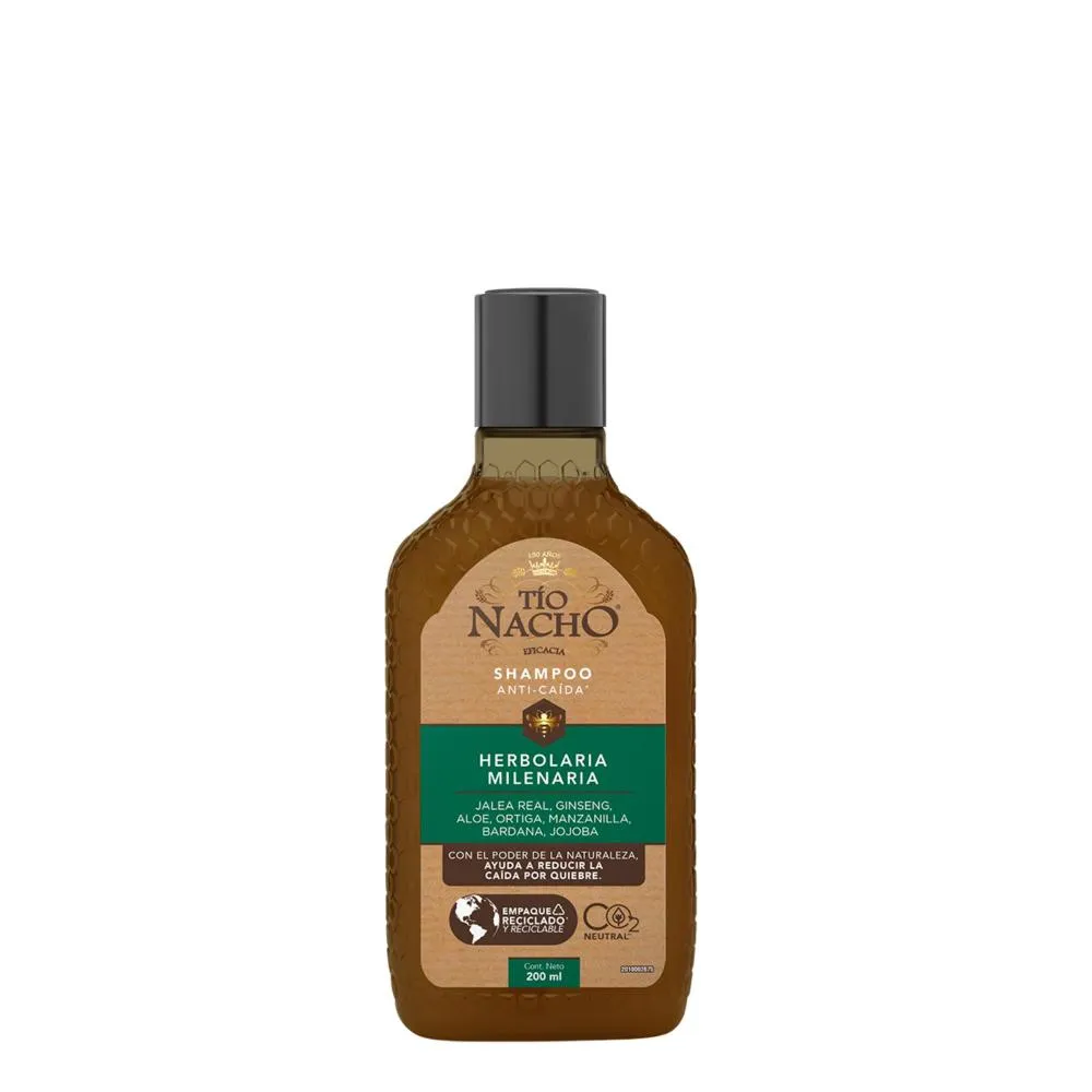 Tío Nacho Shampoo Tío Nacho Herbolaria Milenaria x 200 ml