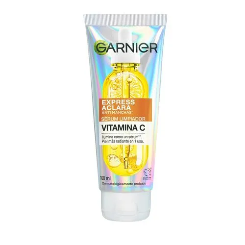 Garnier Sérum Limpiador Facial Garnier Express Aclara con Vitamina C x 100 ml