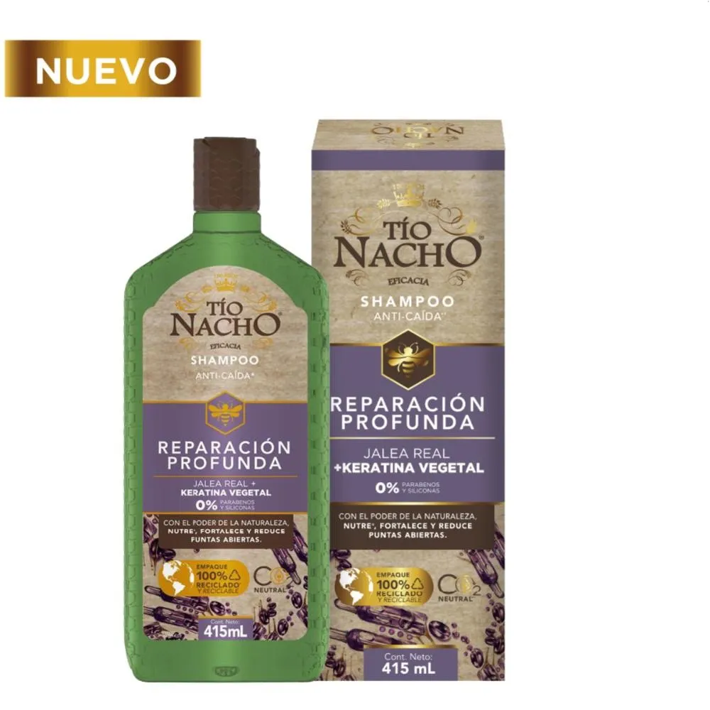 Tío Nacho Shampoo Tio Nacho Keratina Vegetal x 415 ml