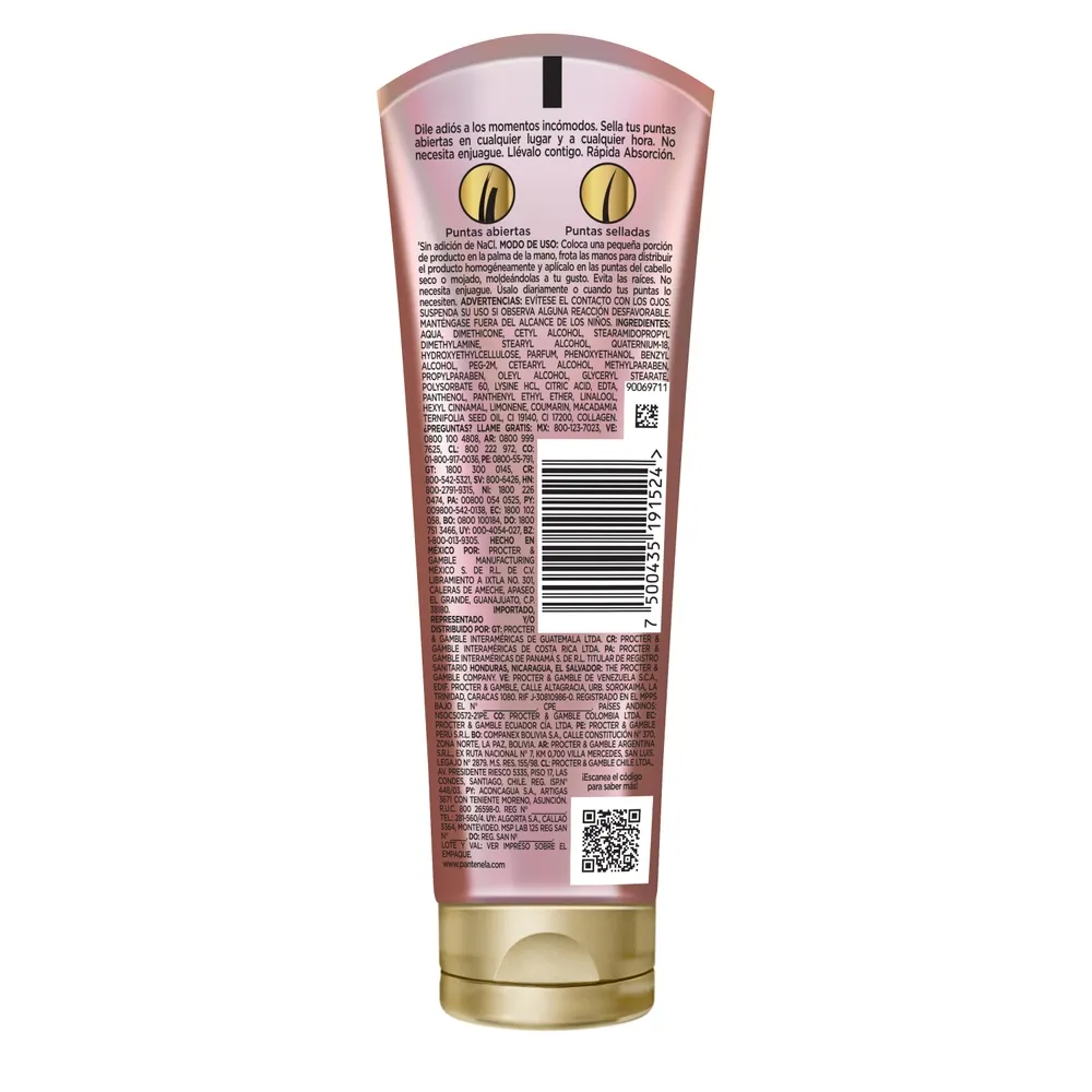 Pantene Sérum Pantene Pro-V Miracles Colágeno Nutre y Revitaliza x 90 ml