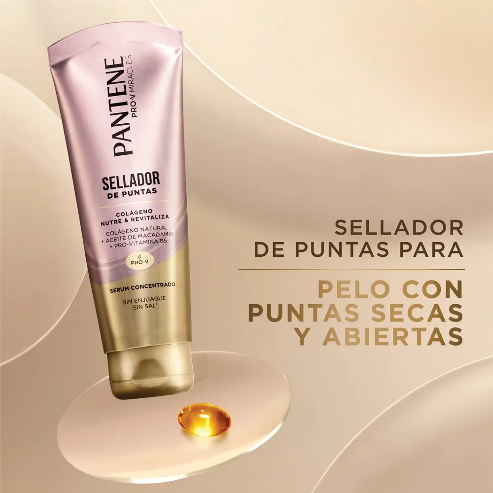 Pantene Sérum Pantene Pro-V Miracles Colágeno Nutre y Revitaliza x 90 ml