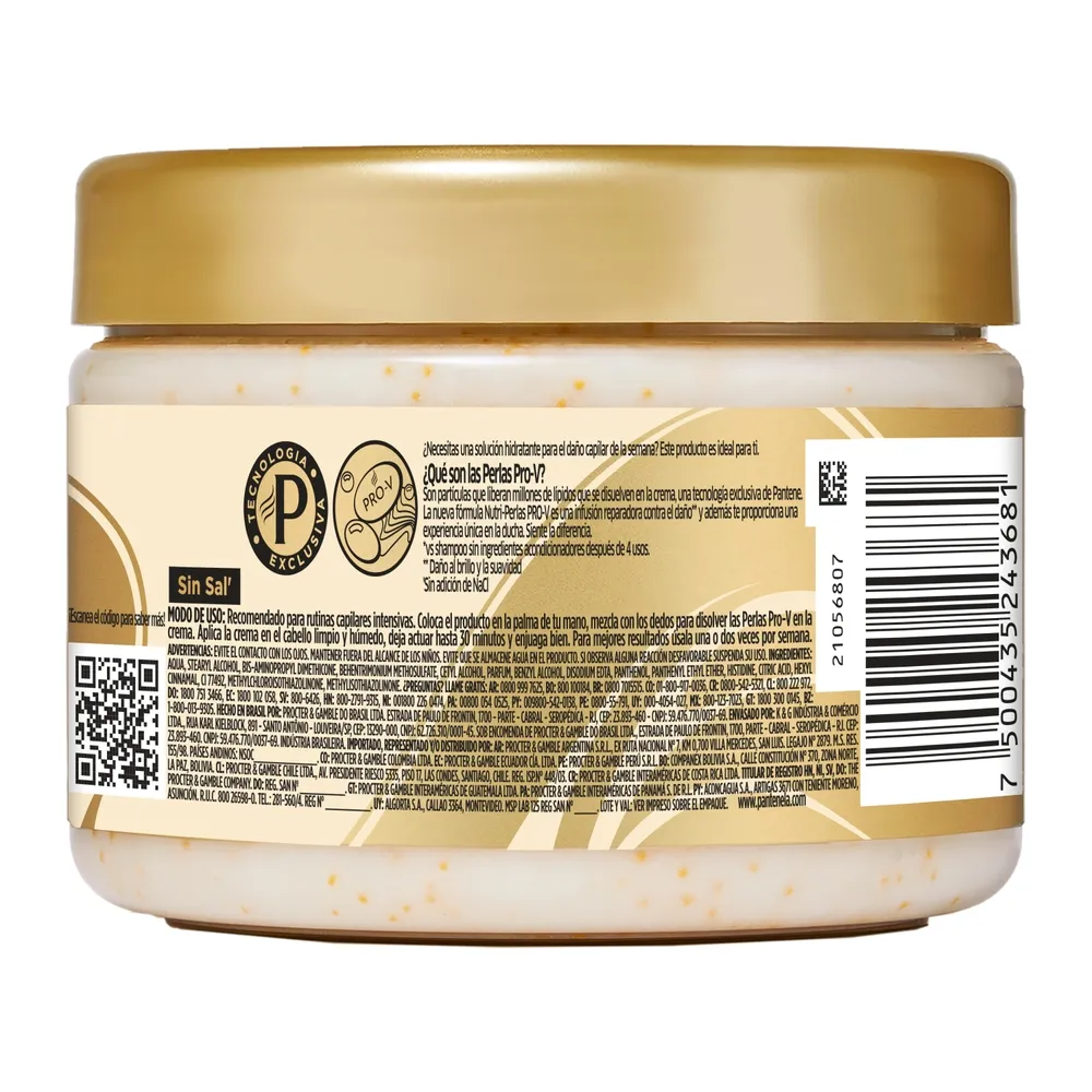 Pantene Mascarilla Intensiva Pantene Pro-V Hidratación x 270 ml