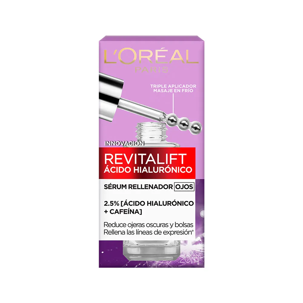 L'Oréal París Sérum para Ojos L'Oréal Paris Revitalift Ácido Hialurónico x 20 ml