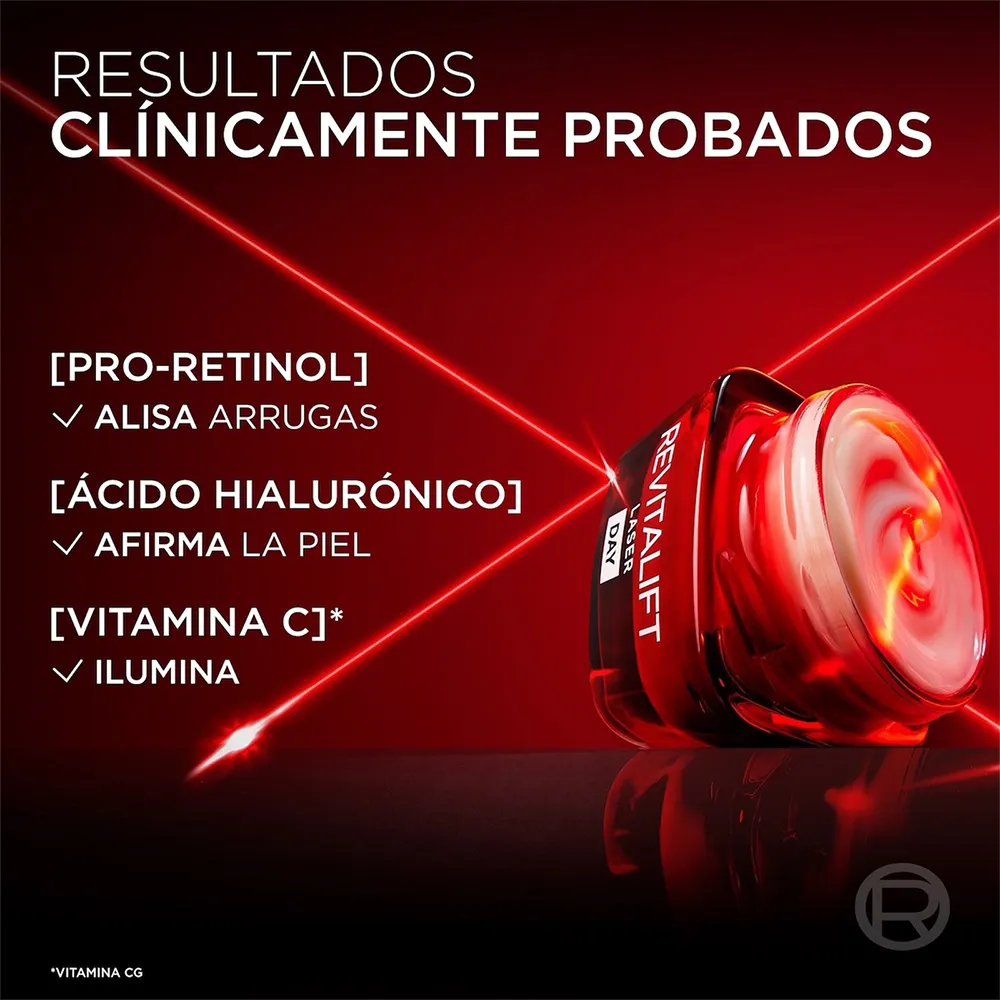 L'Oréal París Crema Facial L'Oreal Revitalift Laser Dia x 50 ml
