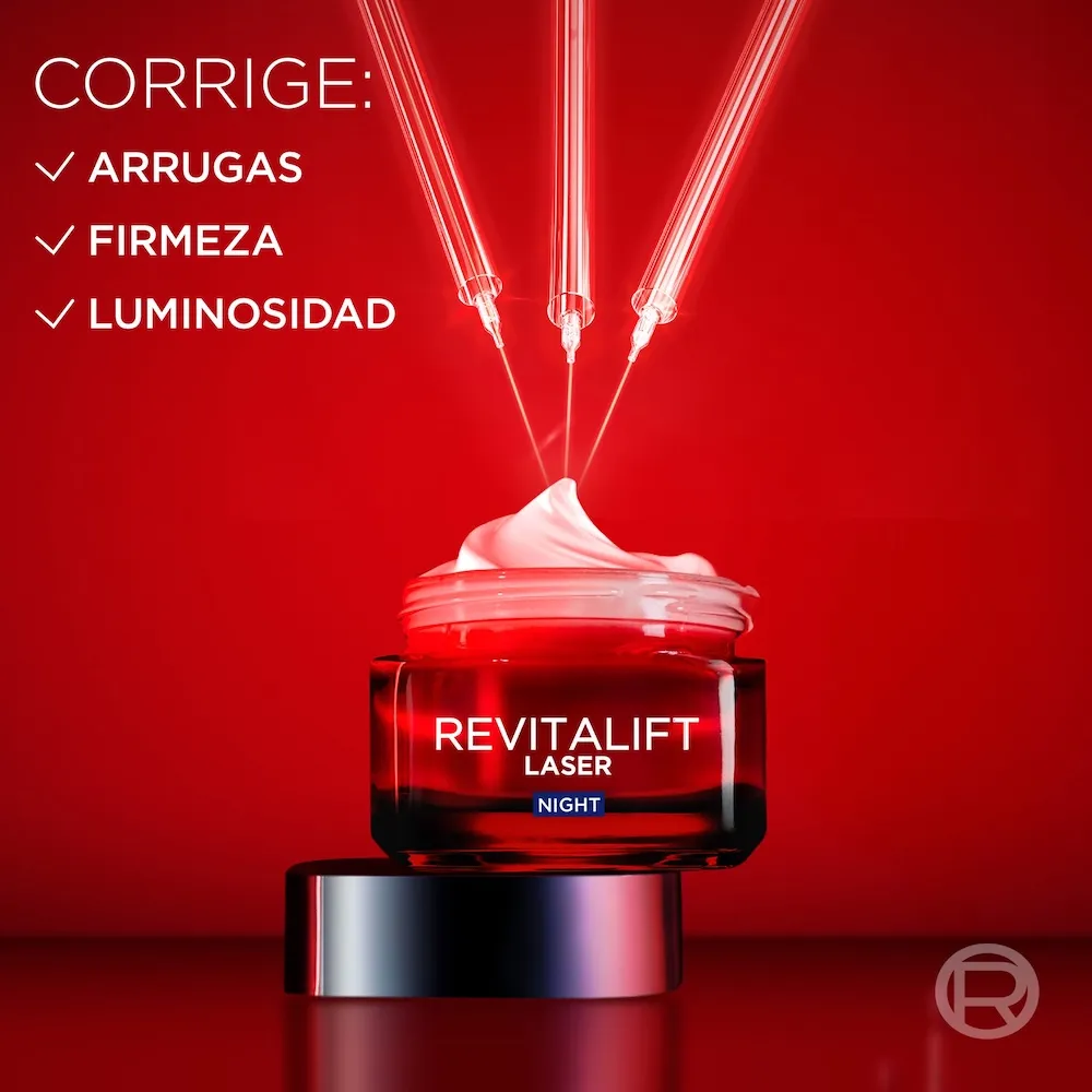 L'Oréal París Crema Facial L'Oreal Revitalift Laser Noche x 50 ml