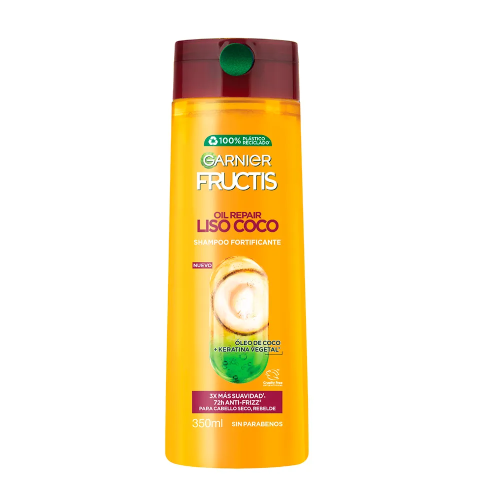 Fructis Shampoo Fructis Liso Coco x 350 ml