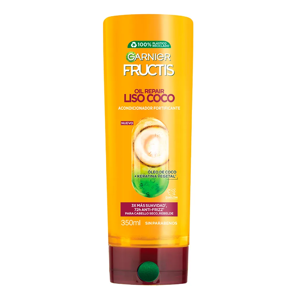 Fructis Acondicionador Fructis Liso Coco x 350 ml
