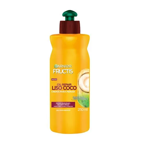 Fructis Crema para Peinar Fructis Liso Coco x 250 ml