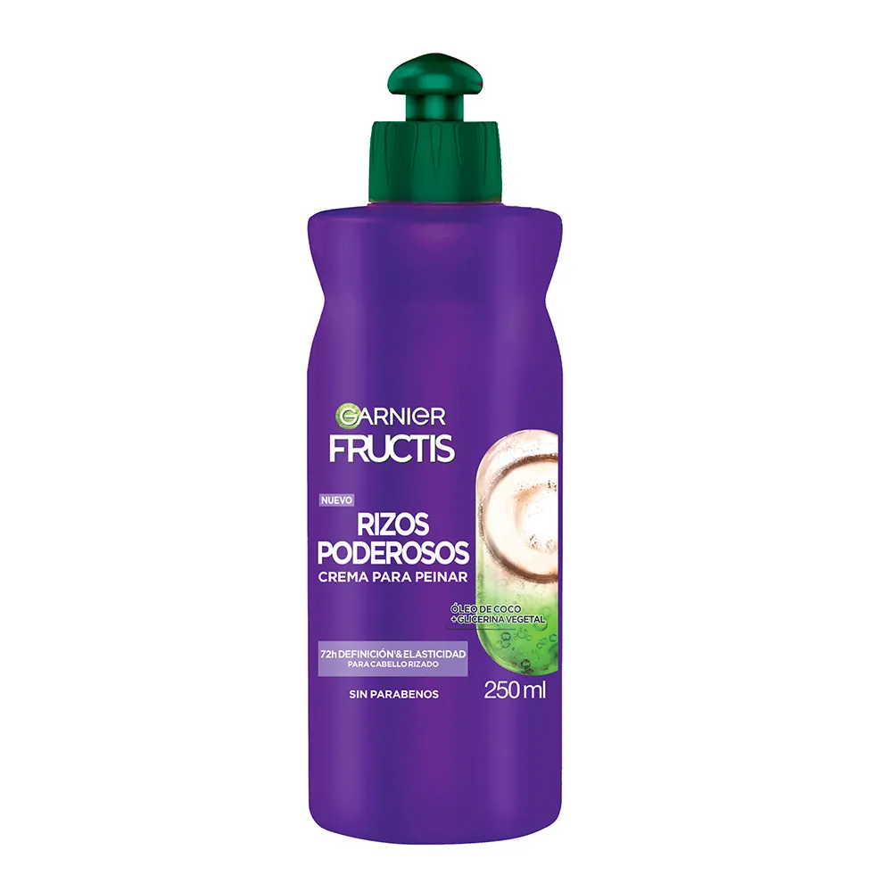 Fructis Crema para Peinar Fructis Rizos Poderosos x 250 ml