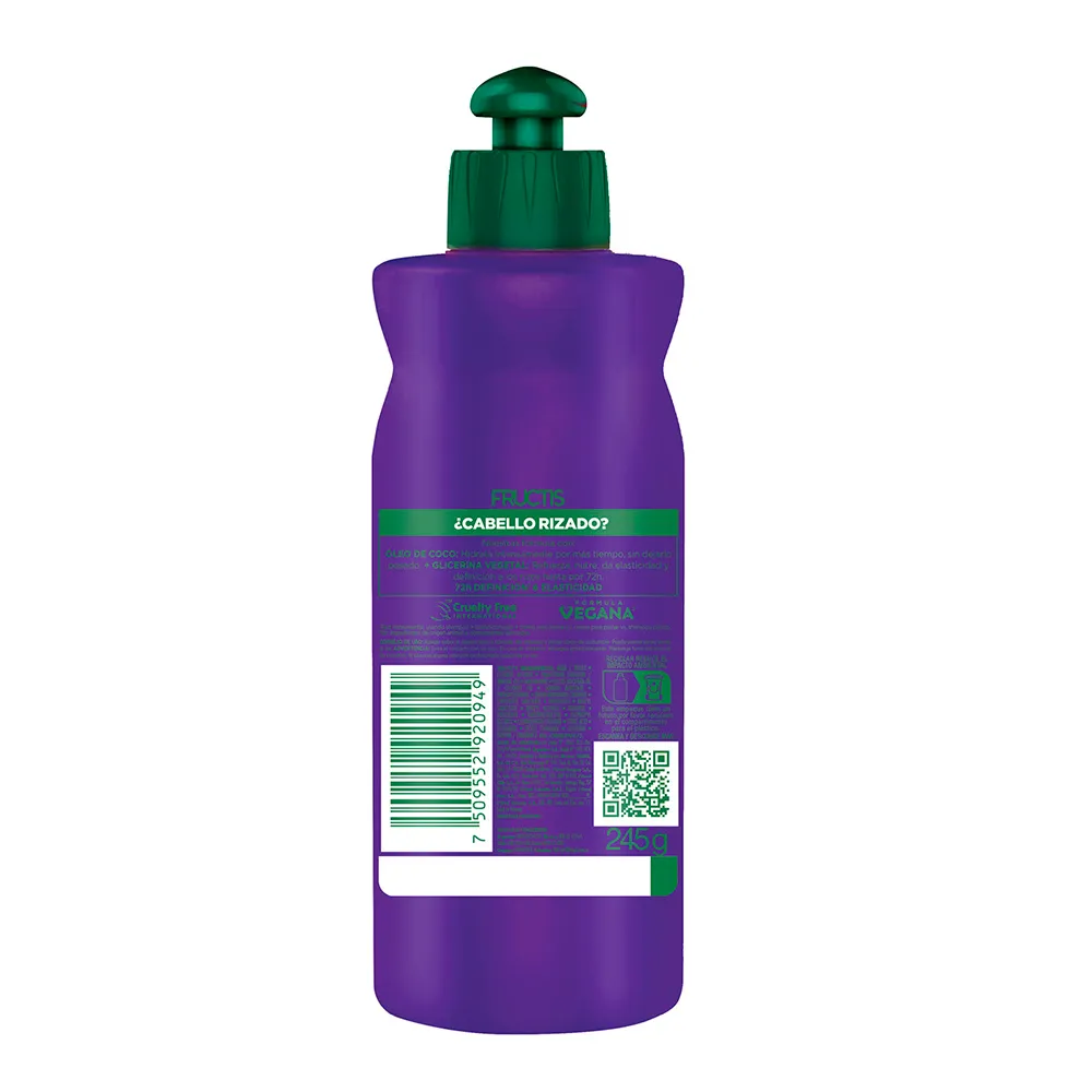 Fructis Crema para Peinar Fructis Rizos Poderosos x 250 ml