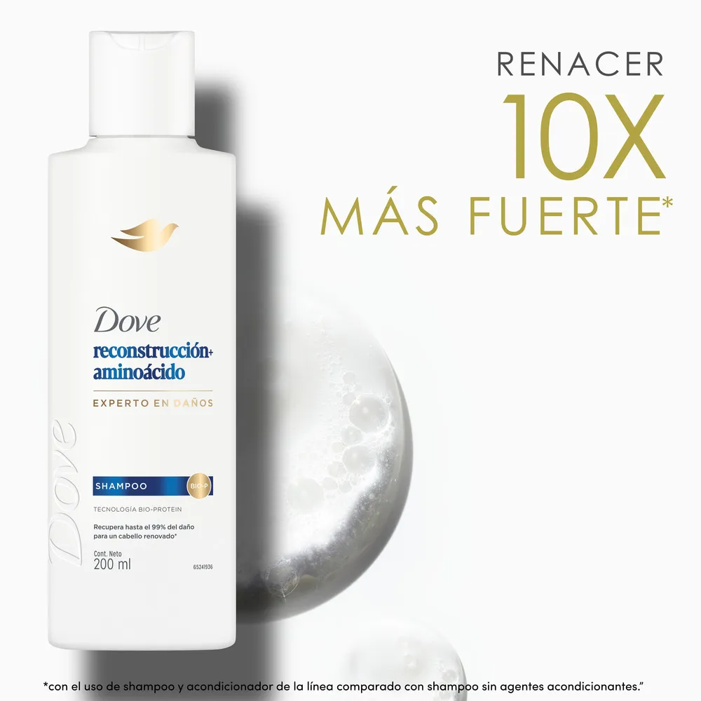 Dove Shampoo Dove Reconstrucción + Aminoácido x 200 ml