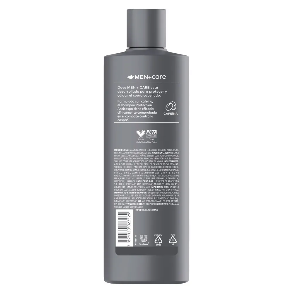 Dove Shampoo Dove Protección Anticaspa x 400 ml