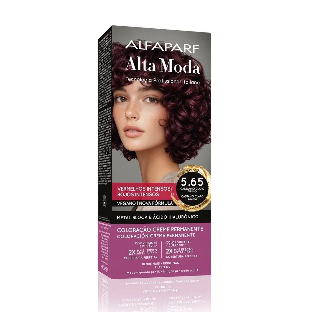 Alta Moda Kit de Coloración Permanente Alta Moda E Colore Kit x 150 g