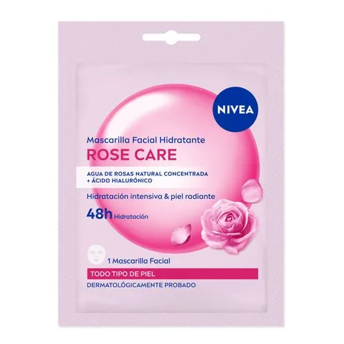 Nivea Mascarilla Facial Hidratante Nivea Rose Care