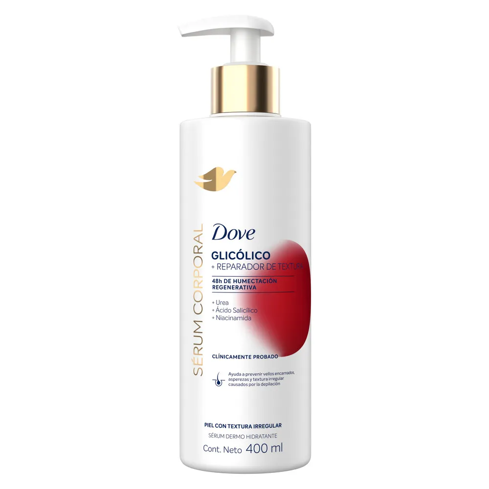 Dove Sérum Corporal Dove Glicólico x 400 ml