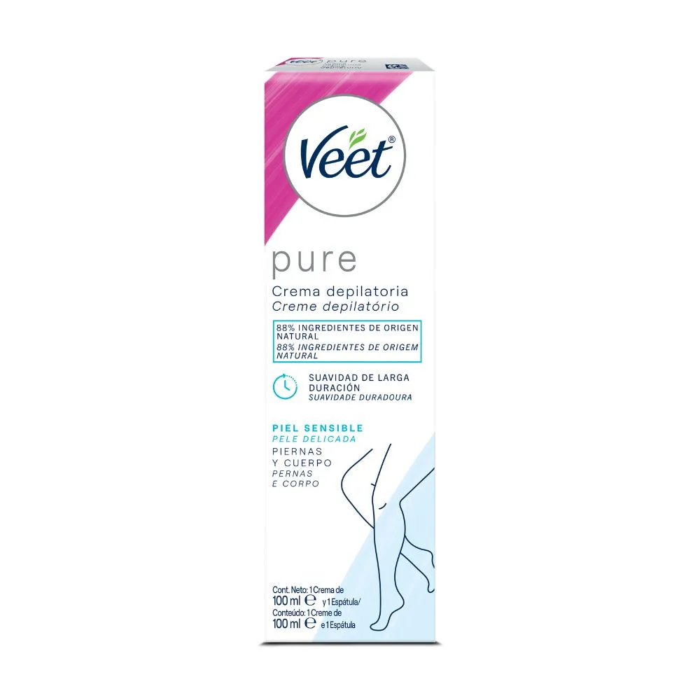 Veet Crema Depilatoria Veet Silk & Fresh Piel Sensible x 100 ml