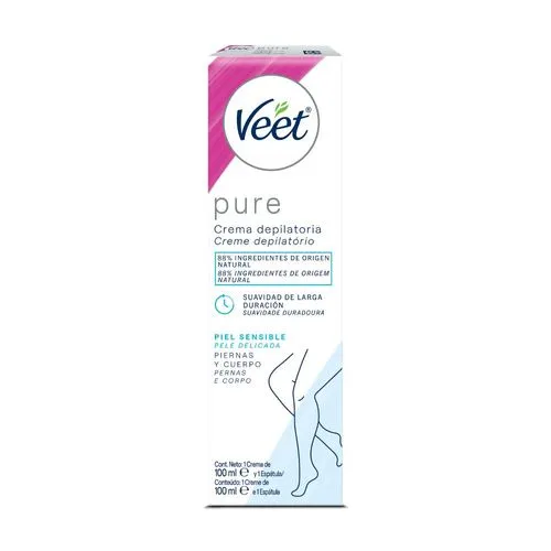 Veet Crema Depilatoria Veet Silk & Fresh Piel Sensible x 100 ml
