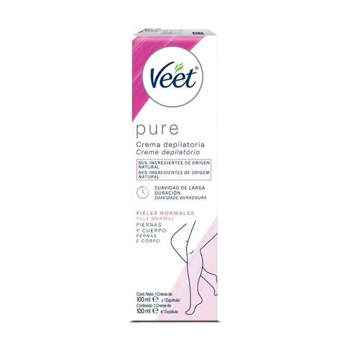 Veet Crema Depilatoria Veet Flor de Loto Piel Normal x 100 ml