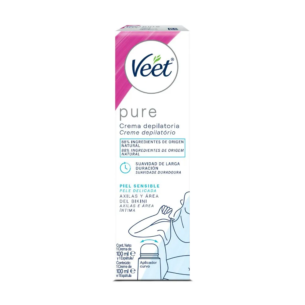 Veet Crema Depilatoria Veet Body Curve Axila y Bikini x 100 ml