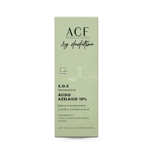 Acf Crema Facial Acf By Dadatina Ácido Azelaico 10% x 30 g