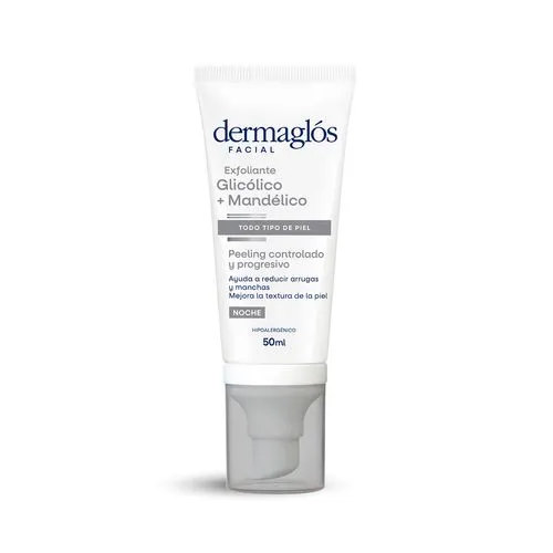 Dermaglós Exfoliante Facial Dermaglós Peeling Glicólico Mandélico x 50 ml