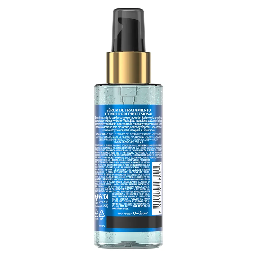 Tresemmé Sérum Tresemme Hydra Micro-Molecular x 110 ml